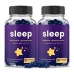Organic Melatonin Gummies with Vitamins Vegan Adult-Suitable Sleep Assistance Gummy Candy Dosage