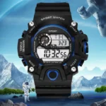Men's Watch Digital Sports LED Backlight Electronic Watch Multi-function Alarm Date Chronograph Men's Outdoor Sports Clock The m