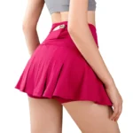 Women’s Quick-Dry Sports Skirt with Built-In Shorts – Yoga, Running, Tennis & Golf Activewear