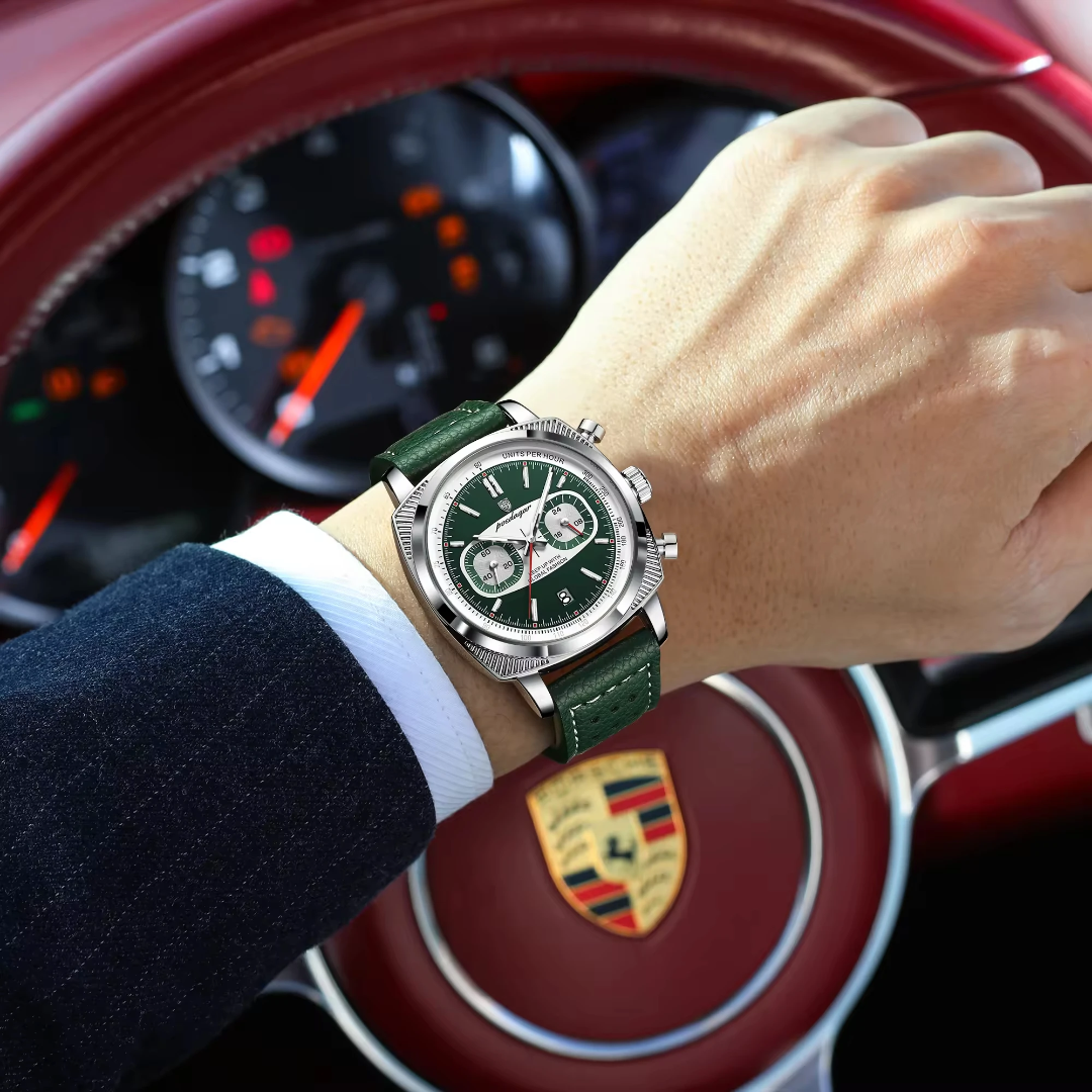 POEDAGAR 838 Luxury Chronograph Watch - Image 8