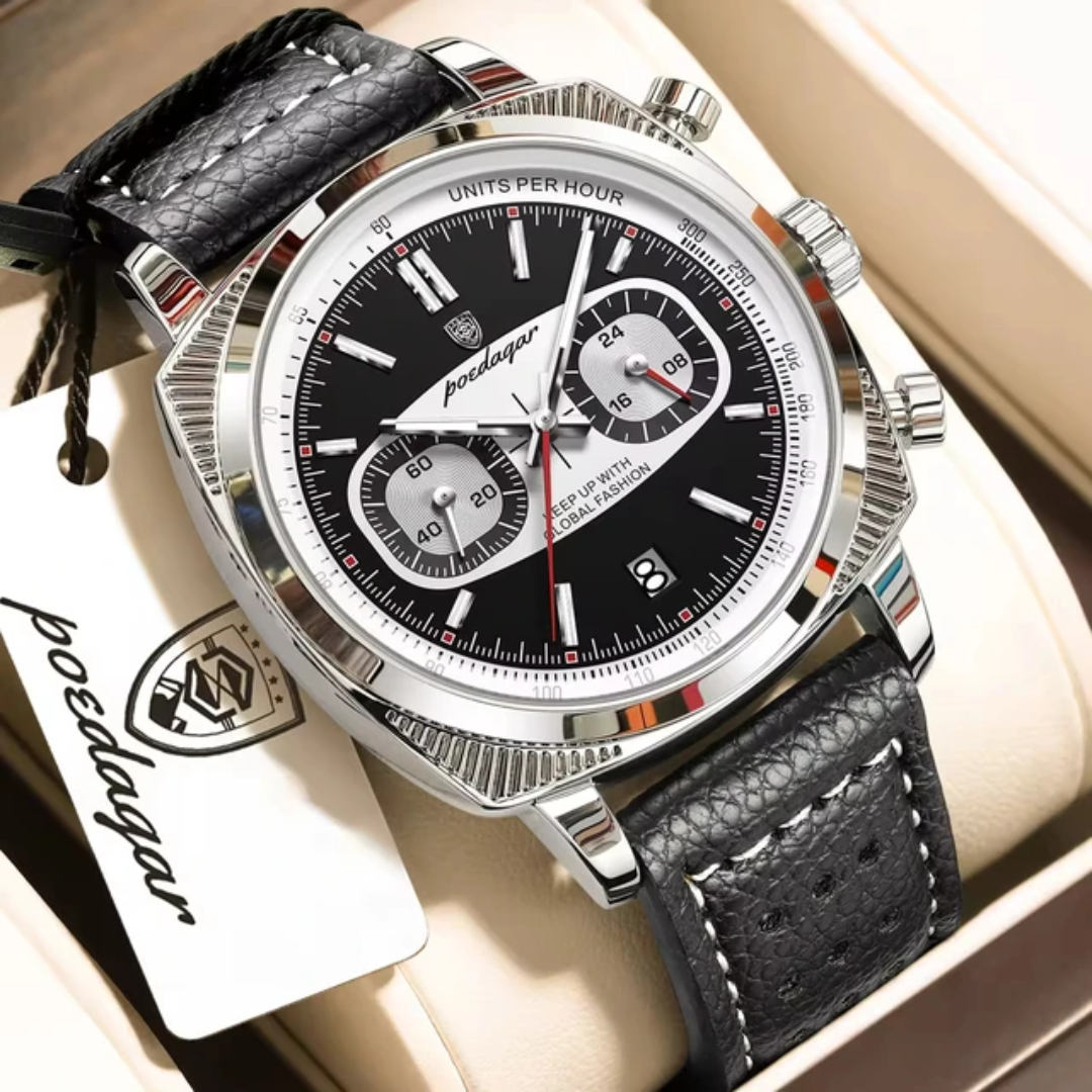 POEDAGAR 838 Luxury Chronograph Watch - Image 3