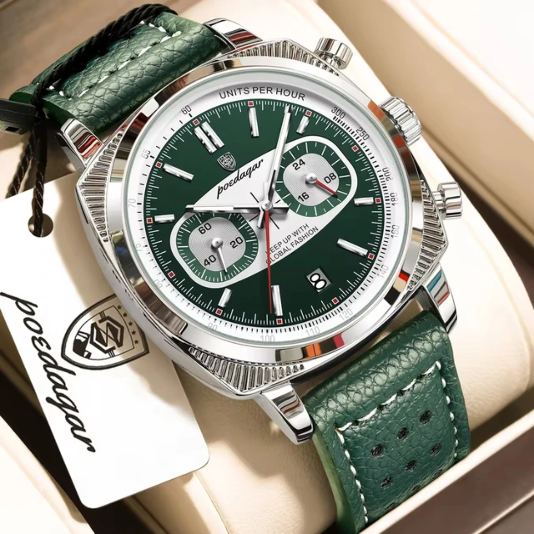 POEDAGAR 838 Luxury Chronograph Watch